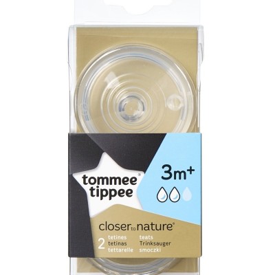 Tetina Flujo Medio Tommee Tippee 2 Uds