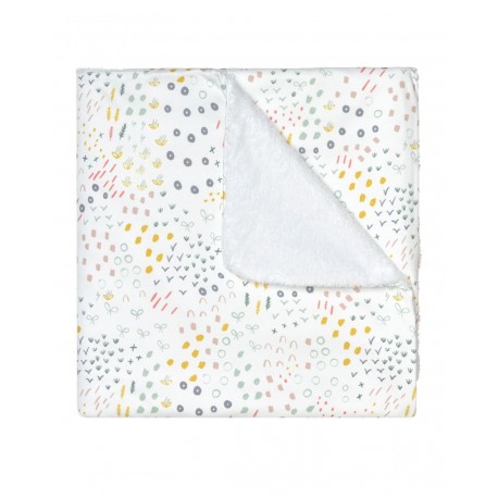 Manta Pelo (80 x 110 cm) Baby Clic BLOOM